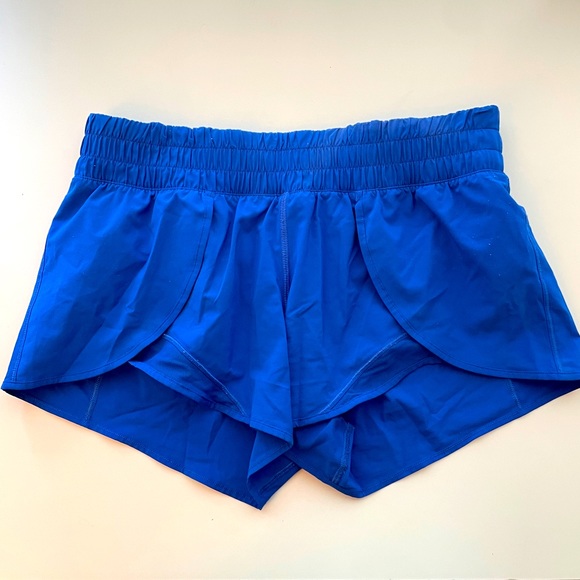 Lululemon Running Shorts, Royal Blue Size 6 - Picture 1 of 9